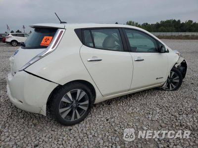 Trzecie zdjęcie samochodu z tyłu: 2016 NISSAN LEAF SV VIN:1N4BZ0CP0GC310753 - miniatura