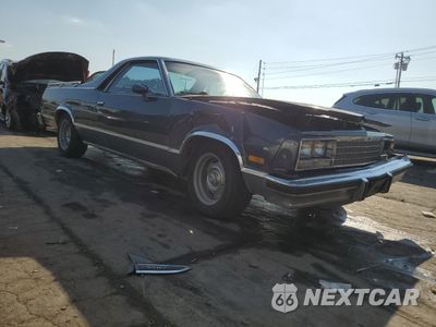 Czwarte zdjęcie samochodu z boku: 1984 CHEVROLET EL CAMINO VIN:1GCCW80H1ER215342 - miniatura