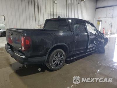 Trzecie zdjęcie samochodu z tyłu: 2020 HONDA RIDGELINE SPORT VIN:5FPYK3F16LB018577 - miniatura