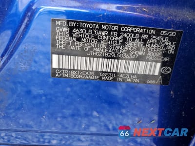 Zdjęcie 12 z 12 samochodu: 2020 LEXUS IS 350 F SPORT VIN:JTHGZ1B29L5036347 - miniatura