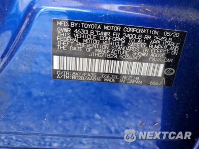 Zdjęcie 12 z 12 samochodu: 2020 LEXUS IS 350 F SPORT VIN:JTHGZ1B29L5036347 - miniatura