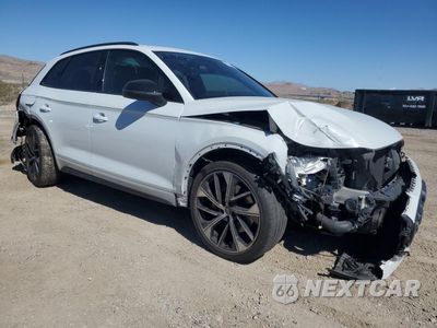 Czwarte zdjęcie samochodu z boku: 2021 AUDI SQ5 PRESTIGE VIN:WA1C4AFY0M2017650 - miniatura