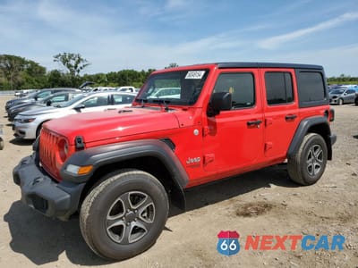 2021 JEEP WRANGLER UNLIMITED SPORT 1C4HJXDG9MW518336 - główne zdjęcie licytacji z USA - miniatura