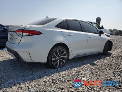 Trzecie zdjęcie samochodu z tyłu: 2020 TOYOTA COROLLA SE VIN:JTDS4RCE4LJ009839 - miniatura