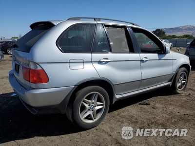Trzecie zdjęcie samochodu z tyłu: 2003 BMW X5 4.4I VIN:5UXFB33543LH48090 - miniatura