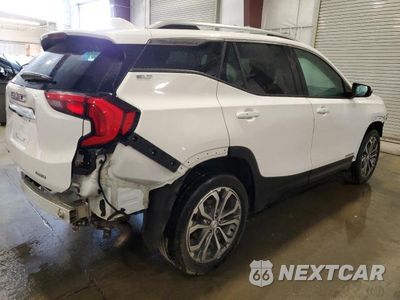 Trzecie zdjęcie samochodu z tyłu: 2021 GMC TERRAIN SLT VIN:3GKALVEV2ML317627 - miniatura