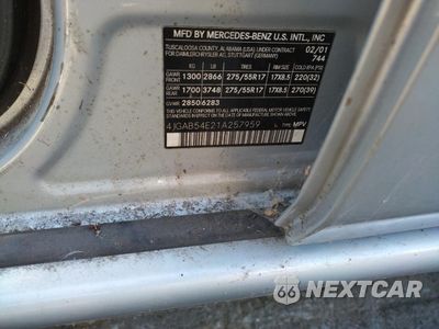 Zdjęcie 13 z 13 samochodu: 2001 MERCEDES-BENZ ML 320 VIN:4JGAB54E21A257959 - miniatura