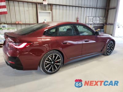 Trzecie zdjęcie samochodu z tyłu: 2024 BMW M440XI GRAN COUPE VIN:WBA13AW07RFR15721 - miniatura