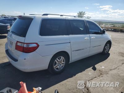 Trzecie zdjęcie samochodu z tyłu: 2007 HONDA ODYSSEY EX VIN:5FNRL38497B141264 - miniatura