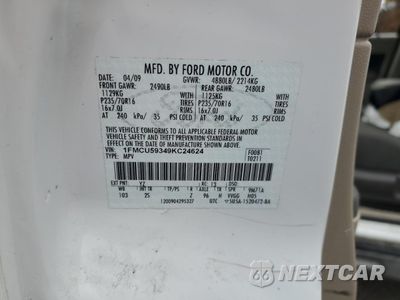 Zdjęcie 15 z 15 samochodu: 2009 FORD ESCAPE HYBRID VIN:1FMCU59349KC24624 - miniatura