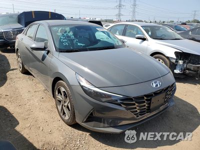 Czwarte zdjęcie samochodu z boku: 2023 HYUNDAI ELANTRA LIMITED VIN:KMHLN4AJ8PU089165 - miniatura