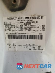Zdjęcie 12 z 12 samochodu: 2013 FORD F450 SUPER DUTY VIN:1FDUF4GY6DEA24326 - miniatura