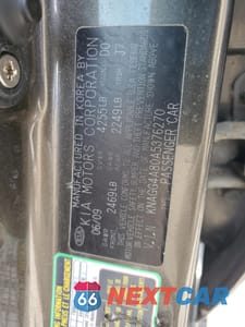 Zdjęcie 12 z 12 samochodu: 2010 KIA OPTIMA LX VIN:KNAGG4A80A5376270 - miniatura