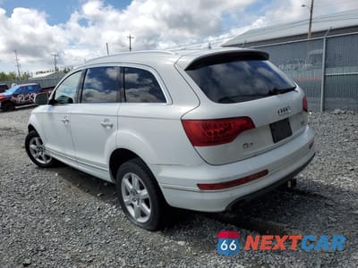 Trzecie zdjęcie samochodu z tyłu: 2012 AUDI Q7 PREMIUM VIN:WA1CGCFE3CD006251 - miniatura