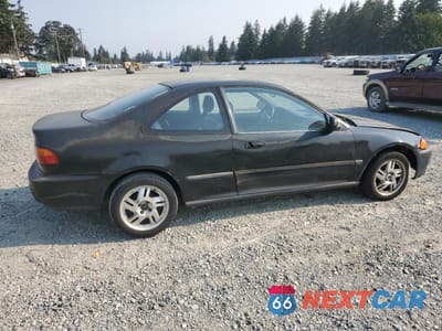 Trzecie zdjęcie samochodu z tyłu: 1995 HONDA CIVIC EX VIN:2HGEJ1227SH520512 - miniatura