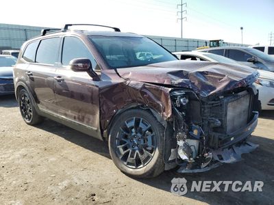 Czwarte zdjęcie samochodu z boku: 2022 KIA TELLURIDE SX VIN:5XYP5DHC9NG207493 - miniatura