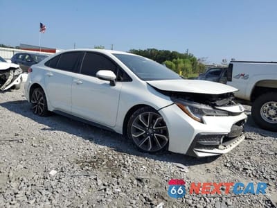 Czwarte zdjęcie samochodu z boku: 2020 TOYOTA COROLLA SE VIN:JTDS4RCE4LJ009839 - miniatura
