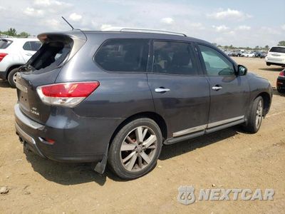 Trzecie zdjęcie samochodu z tyłu: 2014 NISSAN PATHFINDER S VIN:5N1AR2MM4EC648977 - miniatura