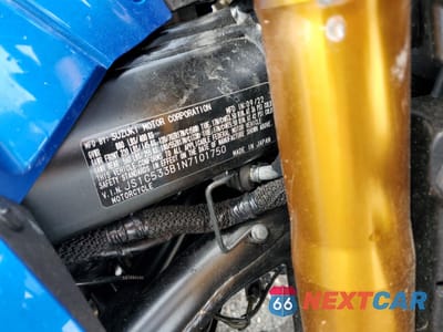 Zdjęcie 9 z 10 samochodu: 2022 SUZUKI GSX-S750 M VIN:JS1C533B1N7101750 - miniatura