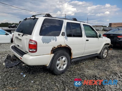 Trzecie zdjęcie samochodu z tyłu: 2001 NISSAN PATHFINDER LE VIN:JN8DR09Y51W595477 - miniatura