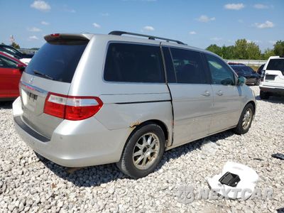 Trzecie zdjęcie samochodu z tyłu: 2007 HONDA ODYSSEY TOURING VIN:5FNRL388X7B085354 - miniatura