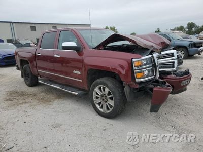 Czwarte zdjęcie samochodu z boku: 2015 CHEVROLET SILVERADO K1500 HIGH COUNTRY VIN:3GCUKTEC3FG286608 - miniatura