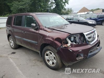 Czwarte zdjęcie samochodu z boku: 2011 HONDA PILOT LX VIN:5FNYF4H26BB074669 - miniatura