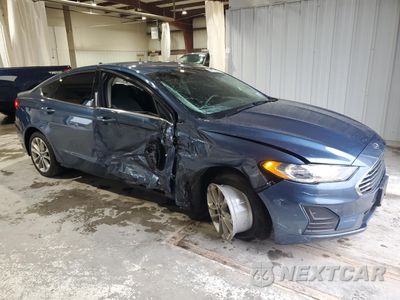 Czwarte zdjęcie samochodu z boku: 2019 FORD FUSION SE VIN:3FA6P0LU6KR208428 - miniatura