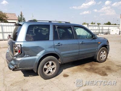 Trzecie zdjęcie samochodu z tyłu: 2007 HONDA PILOT EX VIN:5FNYF18477B018246 - miniatura