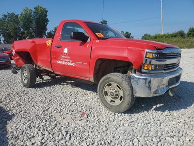 Czwarte zdjęcie samochodu z boku: 2018 CHEVROLET SILVERADO K2500 HEAVY DUTY VIN:1GC0KUEG3JZ242186 - miniatura