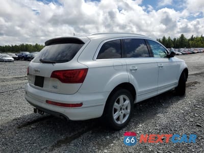 Czwarte zdjęcie samochodu z boku: 2012 AUDI Q7 PREMIUM VIN:WA1CGCFE3CD006251 - miniatura