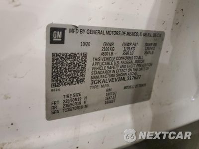 Zdjęcie 13 z 13 samochodu: 2021 GMC TERRAIN SLT VIN:3GKALVEV2ML317627 - miniatura
