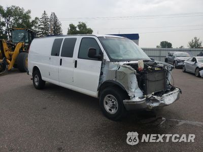Czwarte zdjęcie samochodu z boku: 2020 CHEVROLET EXPRESS G2500 VIN:1GCWGBFG9L1155361 - miniatura