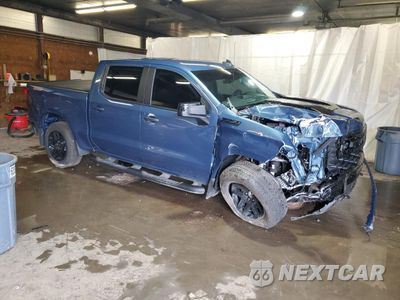 Czwarte zdjęcie samochodu z boku: 2024 CHEVROLET SILVERADO K1500 TRAIL BOSS CUSTOM VIN:3GCPDCEK3RG299393 - miniatura