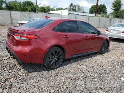 Trzecie zdjęcie samochodu z tyłu: 2023 TOYOTA COROLLA SE VIN:5YFS4MCE6PP140713 - miniatura