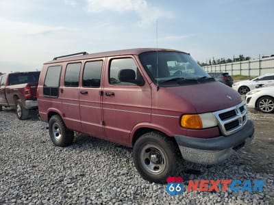 Czwarte zdjęcie samochodu z boku: 1998 DODGE RAM VAN B1500 VIN:2B6HB11X7WK122591 - miniatura