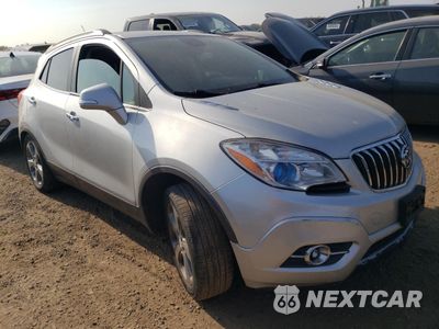 Czwarte zdjęcie samochodu z boku: 2014 BUICK ENCORE CONVENIENCE VIN:KL4CJBSB0EB775912 - miniatura