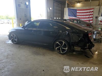 Drugie zdjęcie samochodu z przodu: 2018 HONDA ACCORD SPORT VIN:1HGCV1F39JA068879 - miniatura