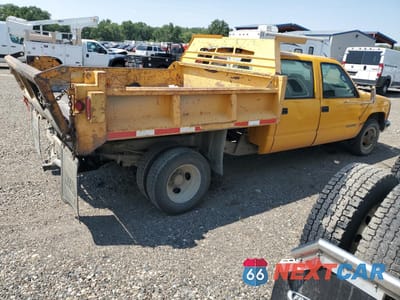 Trzecie zdjęcie samochodu z tyłu: 2000 GMC SIERRA C3500 VIN:1GDHC33F1YF485751 - miniatura