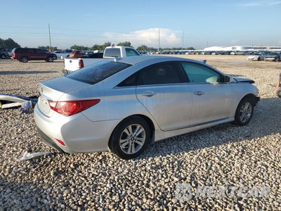 Trzecie zdjęcie samochodu z tyłu: 2014 HYUNDAI SONATA GLS VIN:5NPEB4AC7EH913140 - miniatura