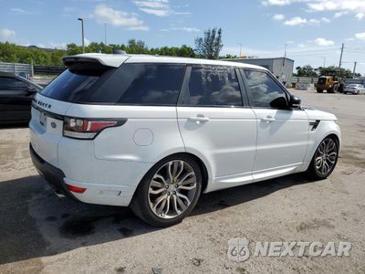 Trzecie zdjęcie samochodu z tyłu: 2017 LAND ROVER RANGE ROVER SPORT AUTOBIOGRAPHY VIN:SALWV2FE0HA128540 - miniatura