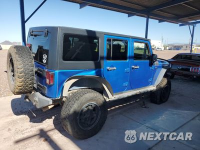 Trzecie zdjęcie samochodu z tyłu: 2015 JEEP WRANGLER UNLIMITED SPORT VIN:1C4BJWDG7FL557642 - miniatura