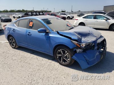 Czwarte zdjęcie samochodu z boku: 2024 NISSAN SENTRA SV VIN:3N1AB8CV2RY278618 - miniatura