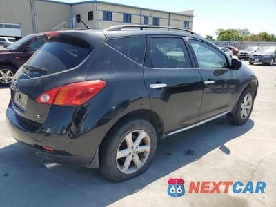 Trzecie zdjęcie samochodu z tyłu: 2009 NISSAN MURANO S VIN:JN8AZ18UX9W023498 - miniatura