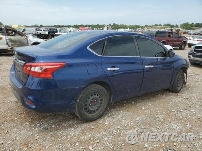 Trzecie zdjęcie samochodu z tyłu: 2017 NISSAN SENTRA S VIN:3N1AB7AP4HY379253 - miniatura