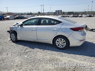 Drugie zdjęcie samochodu z przodu: 2017 HYUNDAI ELANTRA SE VIN:KMHD74LF1HU361189 - miniatura