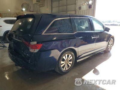 Trzecie zdjęcie samochodu z tyłu: 2014 HONDA ODYSSEY EXL VIN:5FNRL5H68EB137703 - miniatura