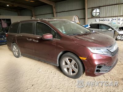 Czwarte zdjęcie samochodu z boku: 2019 HONDA ODYSSEY EXL VIN:5FNRL6H75KB002057 - miniatura