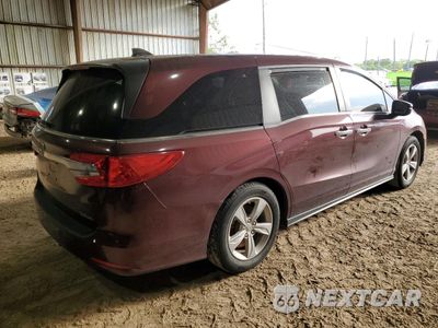 Trzecie zdjęcie samochodu z tyłu: 2019 HONDA ODYSSEY EXL VIN:5FNRL6H75KB002057 - miniatura