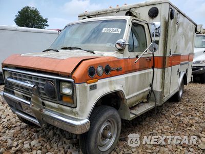 1983 FORD ECONOLINE E350 CUTAWAY VAN 1FDKE30L7DHB09578 - główne zdjęcie licytacji z USA - miniatura